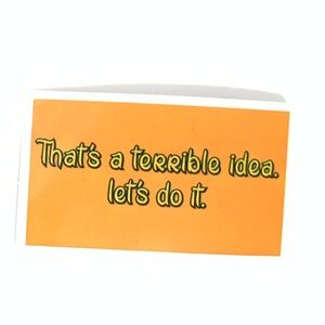 Funny Vinyl Sticker